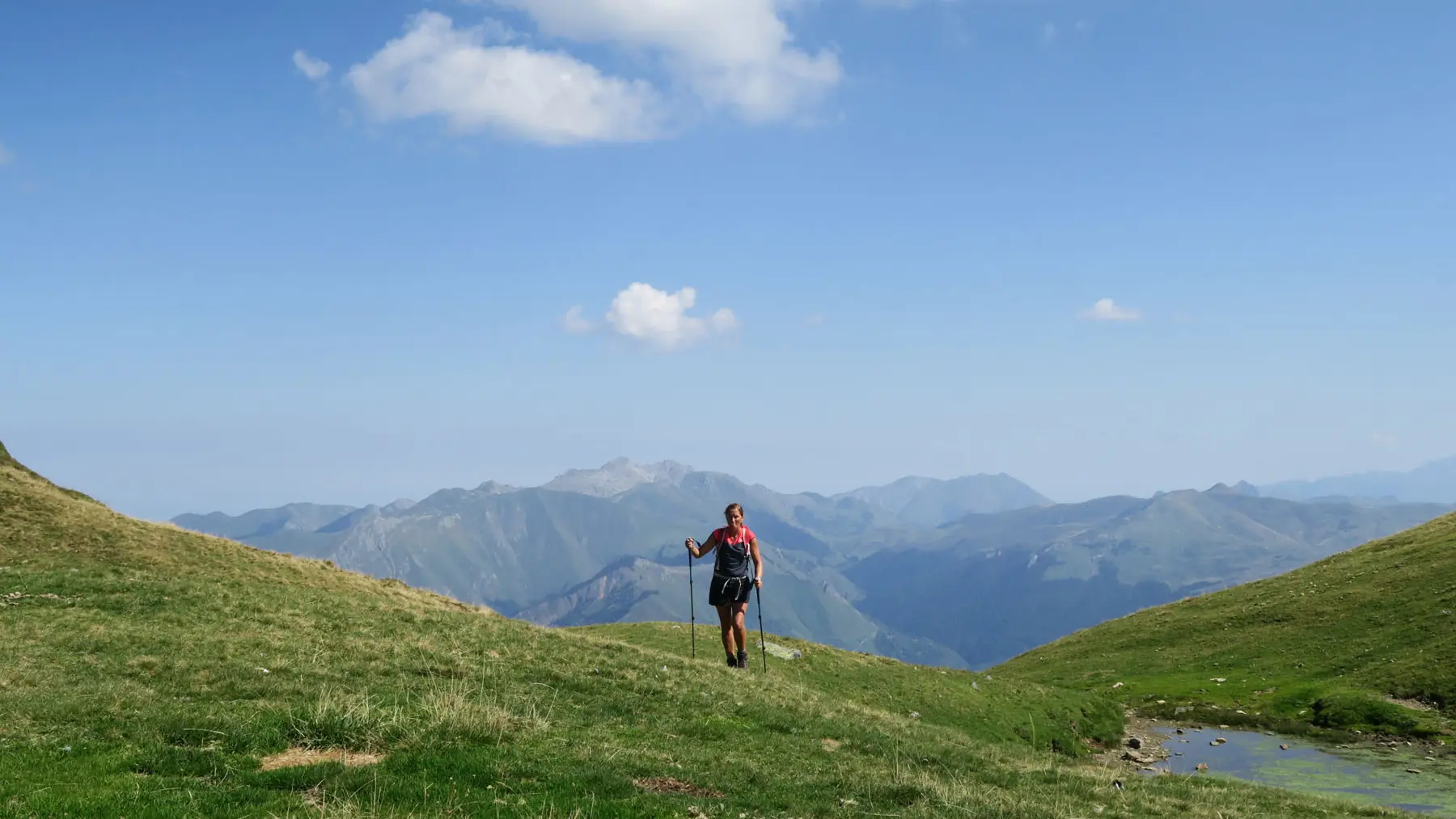 Lac du montagnon par le col d'Iseye
