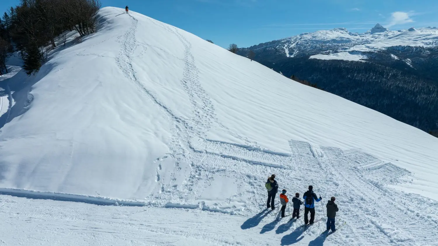 Ski de fond en famille sur le domaine d'Issarbe