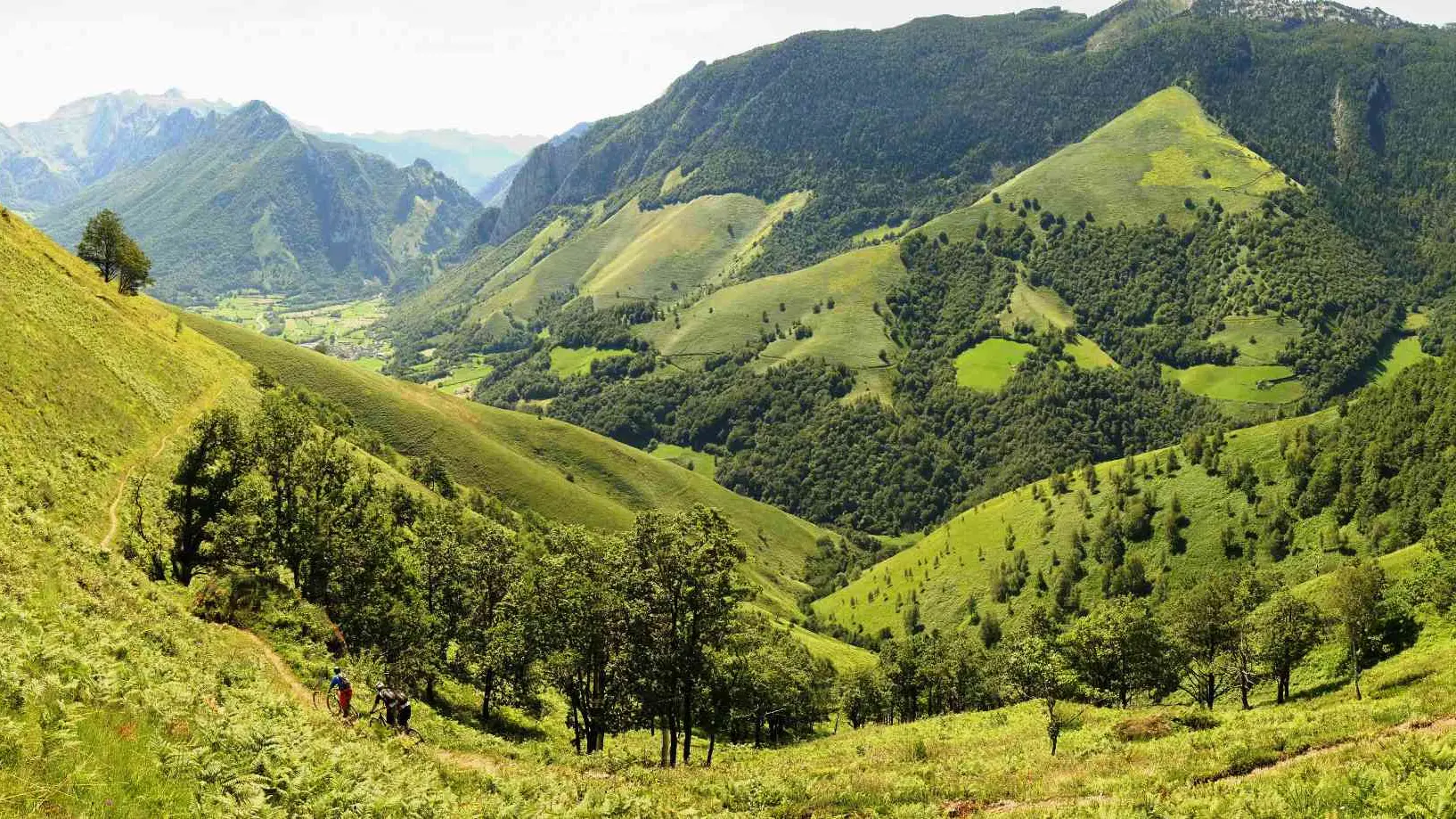 Chemin de Pirait à VTT