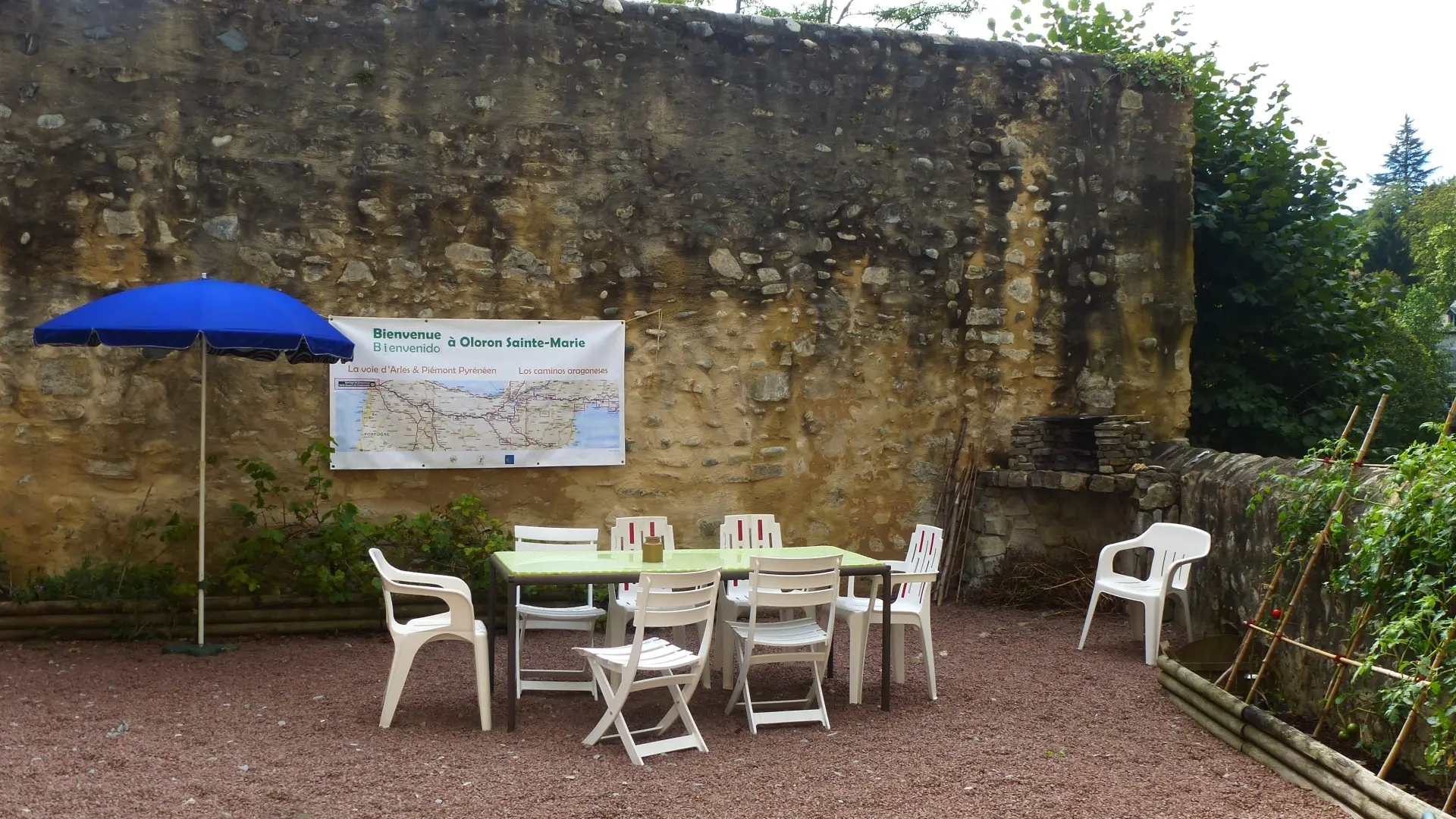 Le Relais du Bastet - Cour intérieure