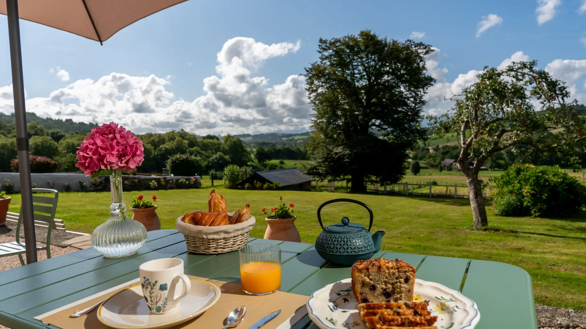 Le relais du Faget - Petit-déjeuner - GOES (©Sébastien ARNOUTS)