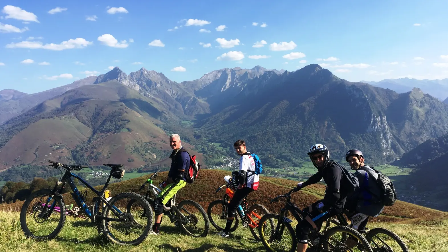 Chemin de Pirait à VTT