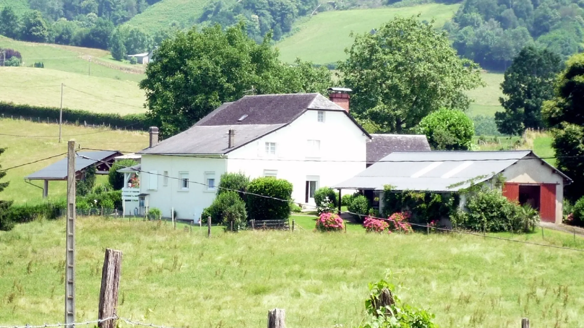 Vue générale de la ferme.