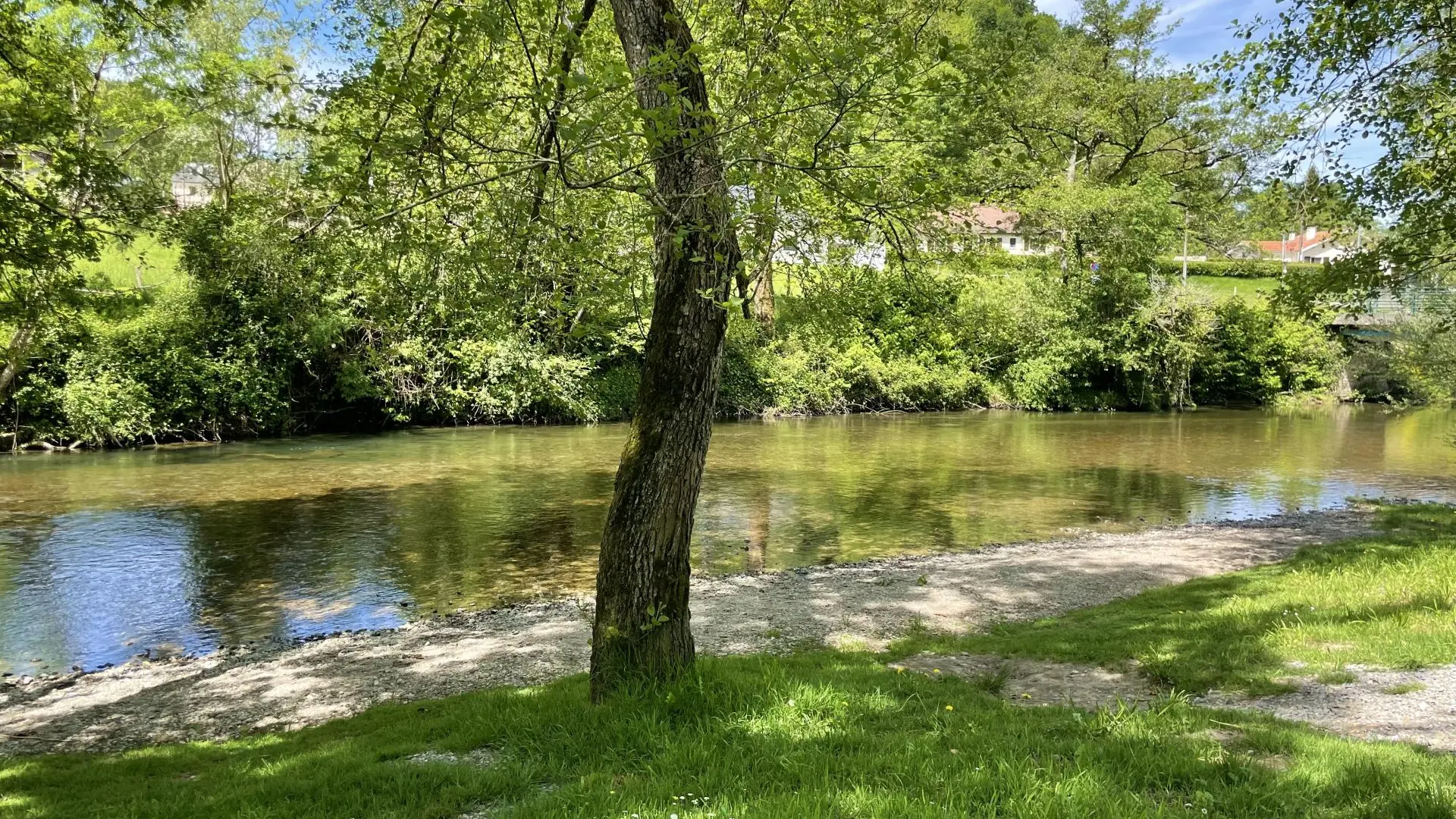 Parcours santé de St-Pée - Rivière le vert II - OLORON SAINTE-MARIE (©OTHB)