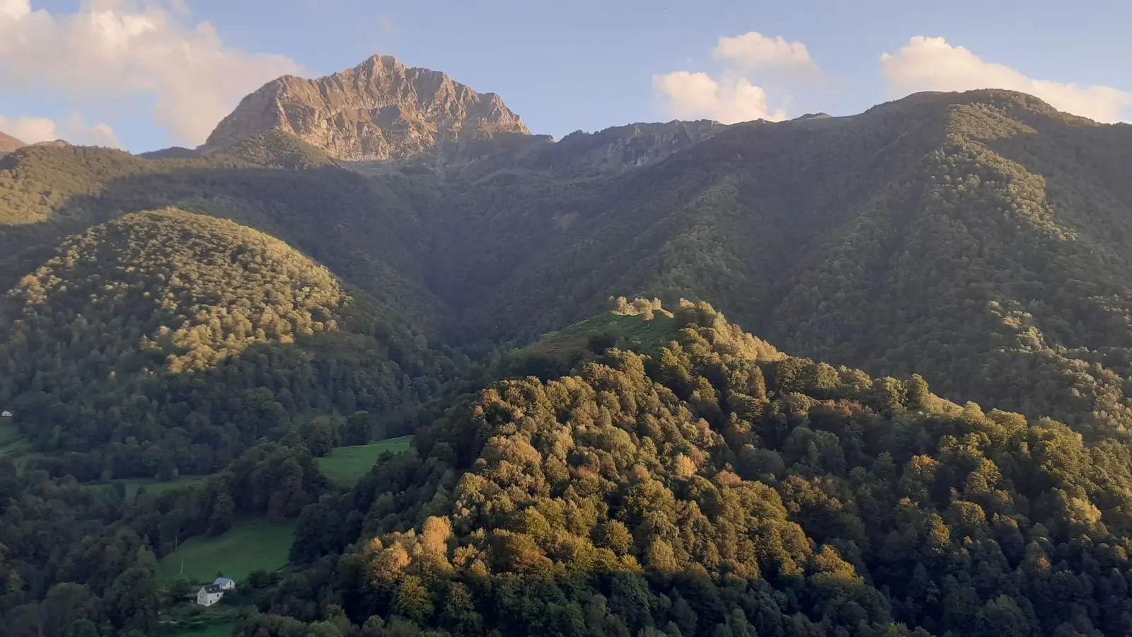 Vue de la chambre d'hôte