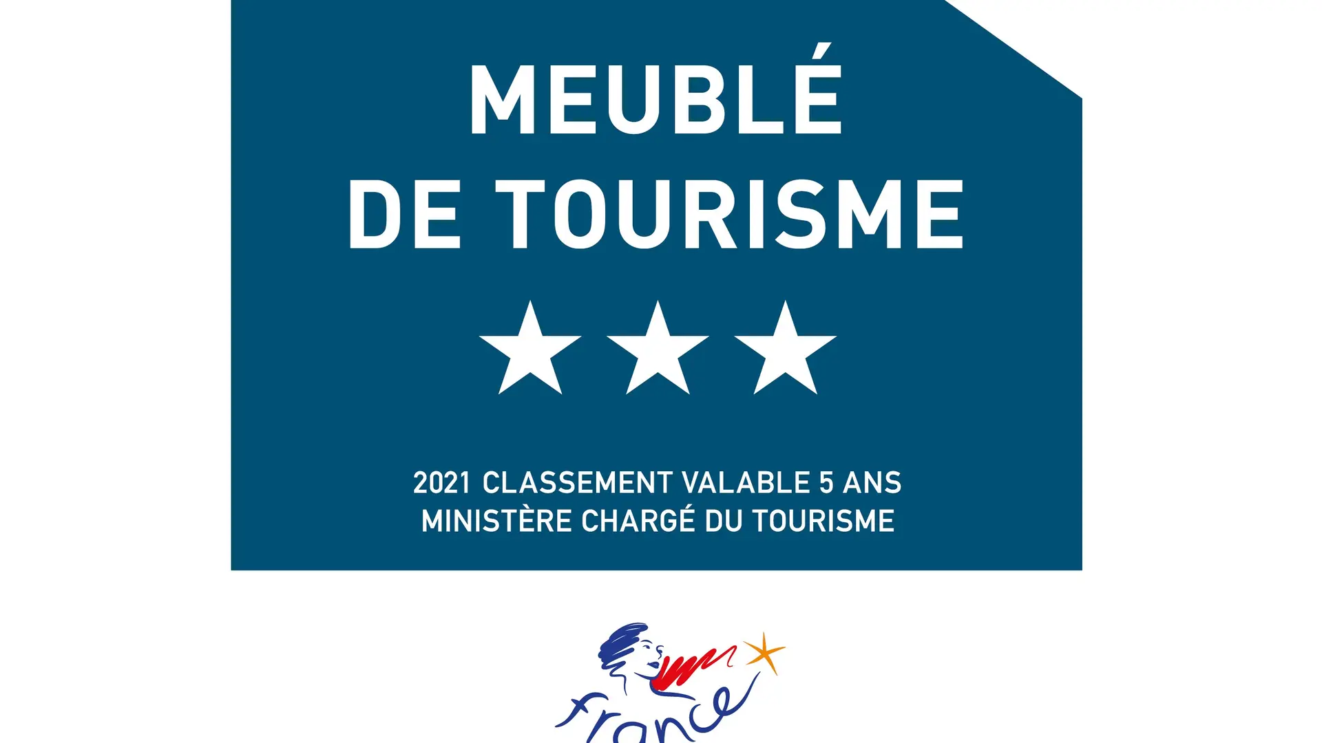 Meublé de tourisme 3 étoiles 2021