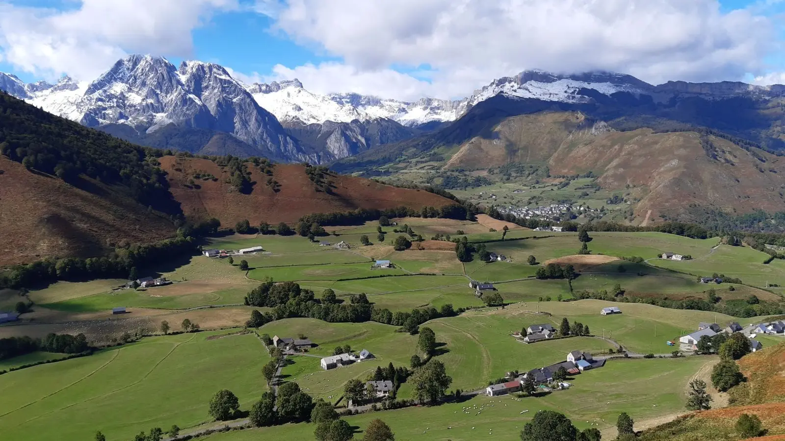 Première neige d'automne