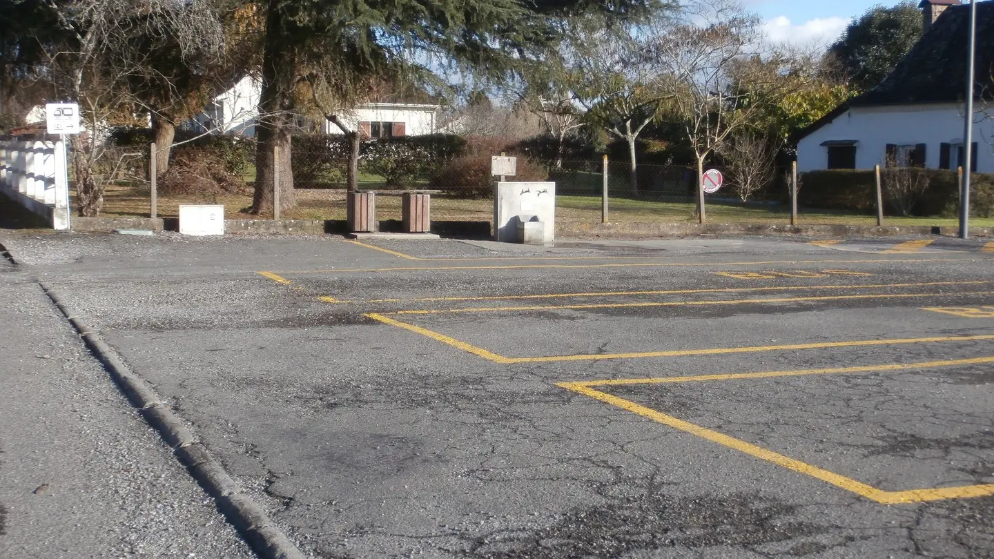 Aire de service pour camping car