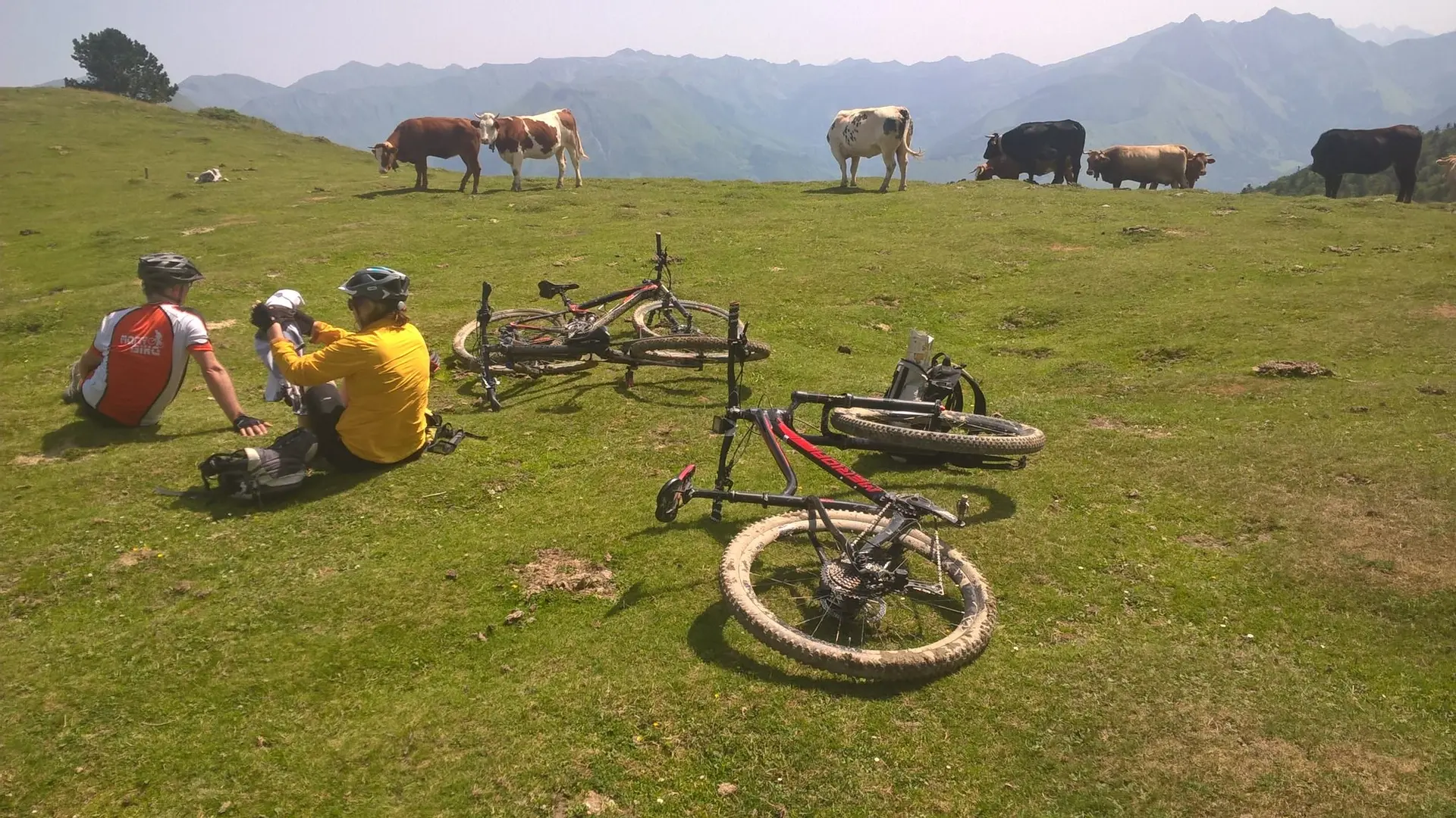 Sortie couple en VTT