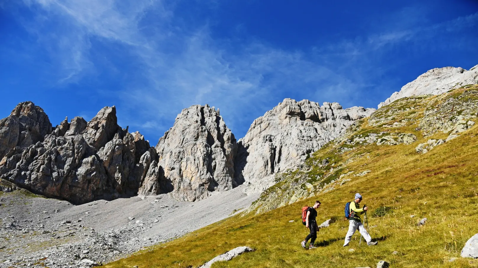 Chemin d'Esquit à Lescun