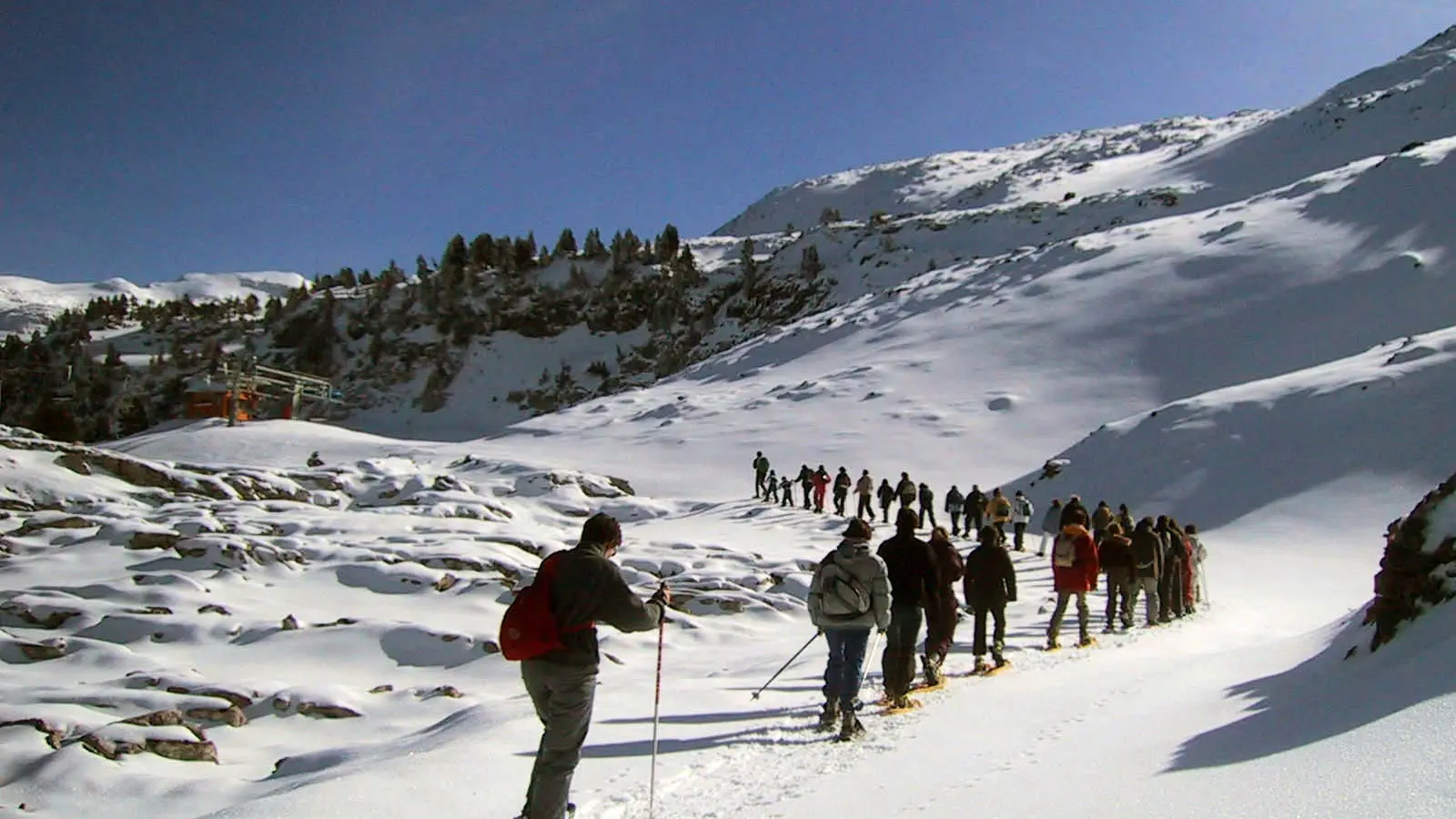 Randonnée raquettes à neige