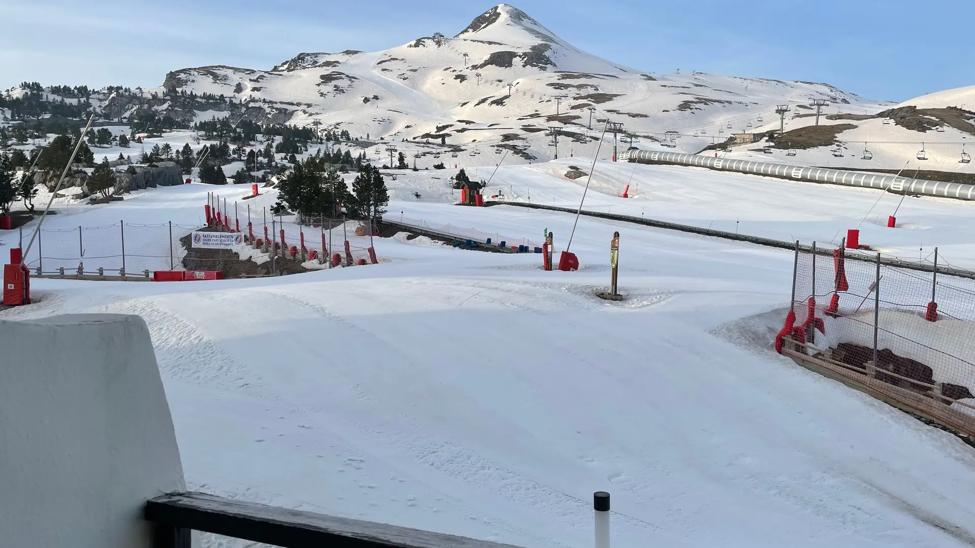 Studio Berger-Labruquère - Vue pistes