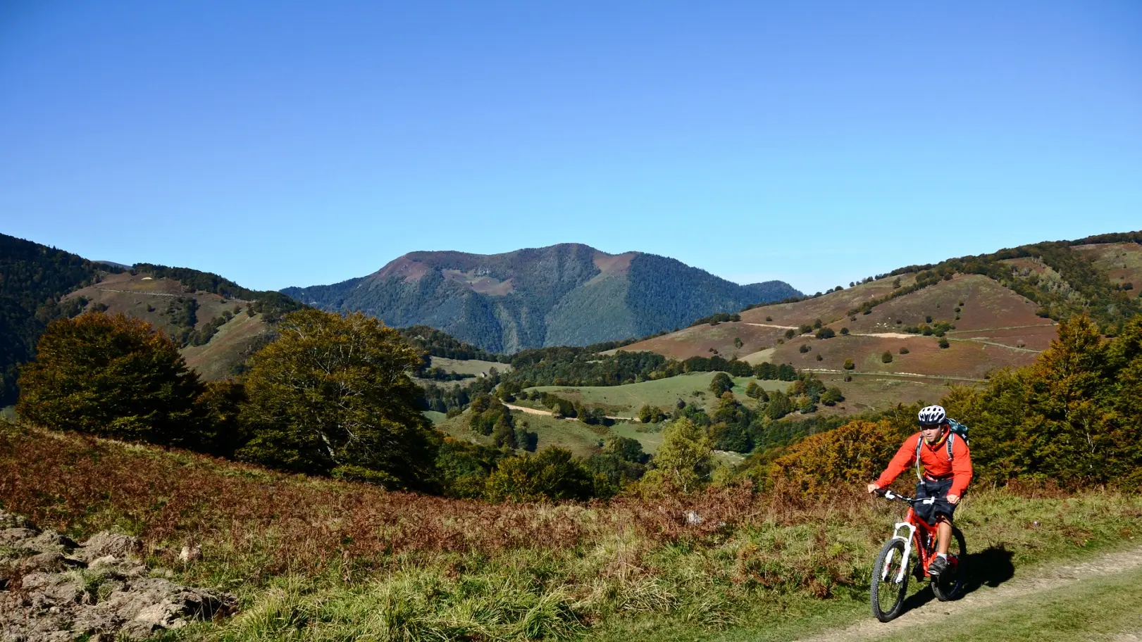 Chemin de Pirait à VTT