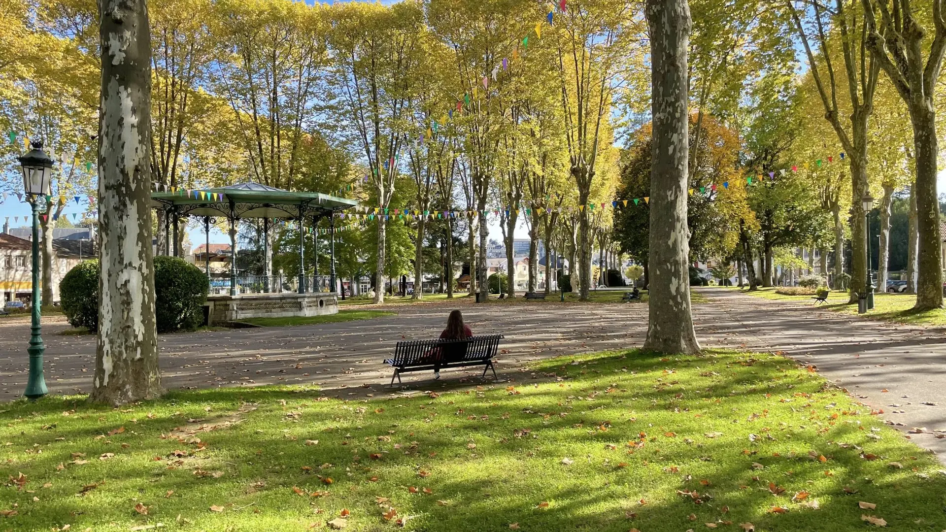 Parcours Tèrra Aventura, jardin public à Oloron Sainte-Marie