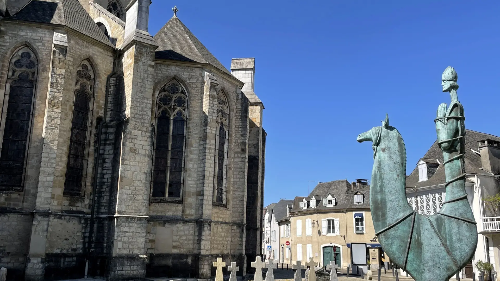 Cathédrale Sainte-Marie à Oloron Sainte-Marie