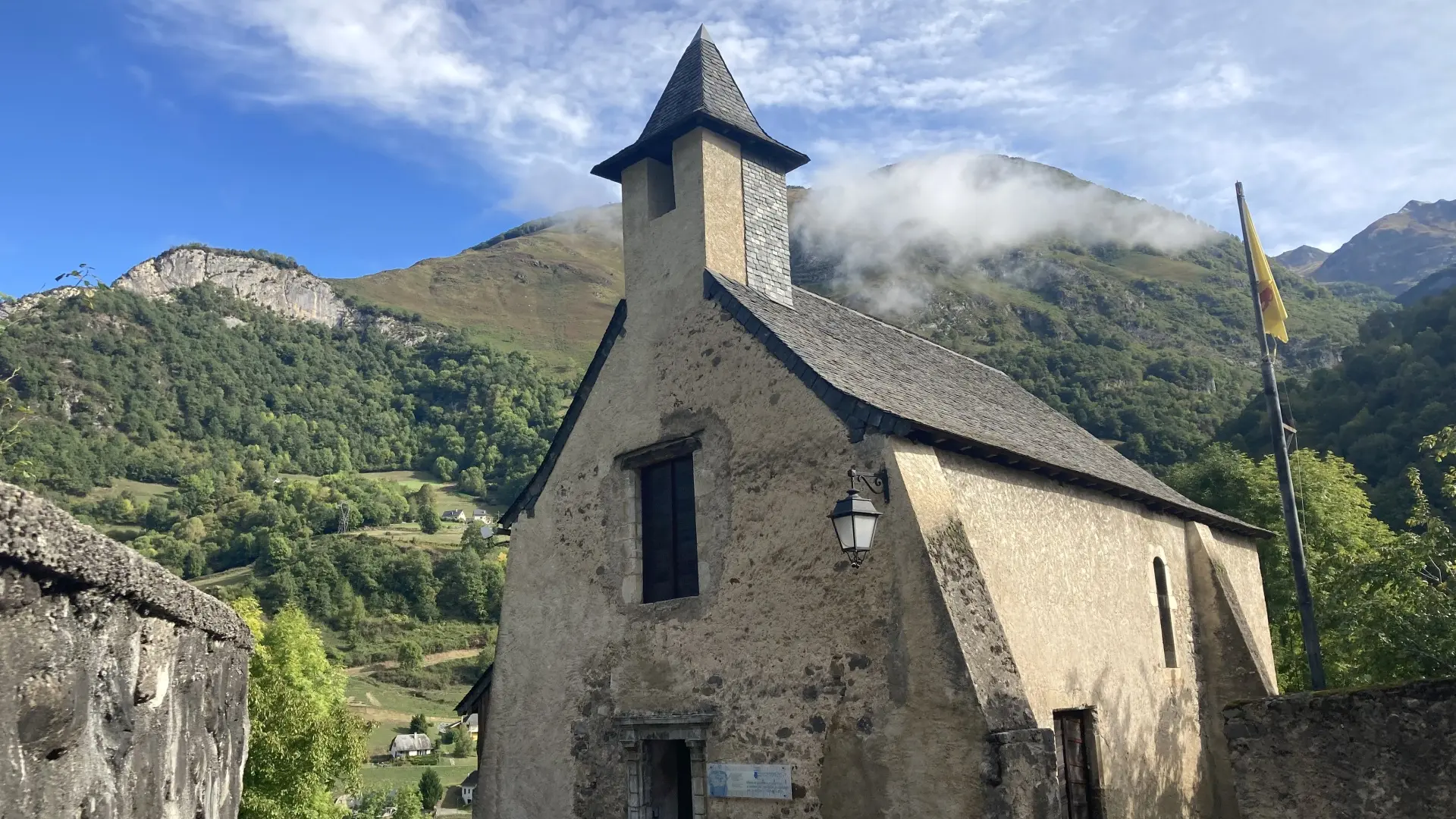Parcours Tèrra Aventura en vallée d'Aspe, entre Borce et Etsaut