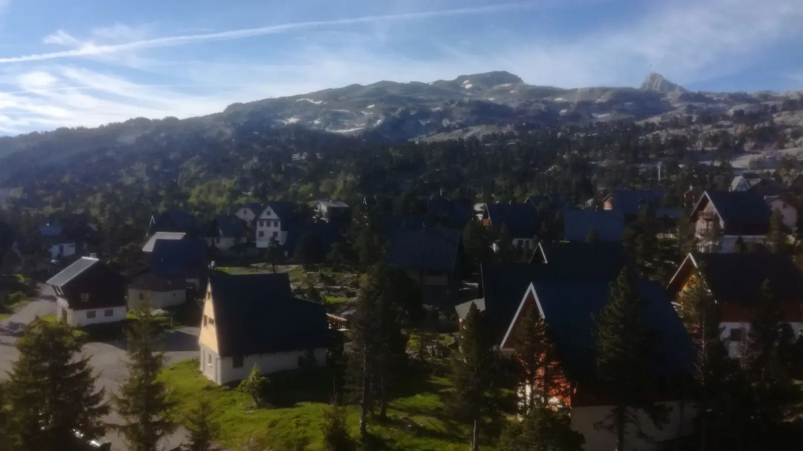 Vue depuis le studio en été