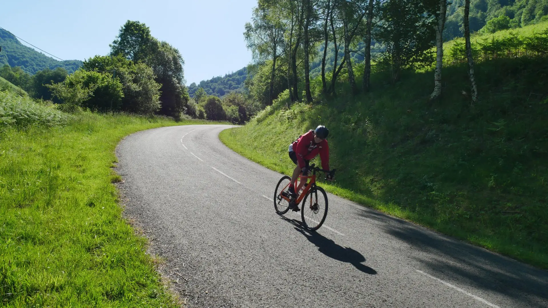 Descente du col de Marie-Blanque