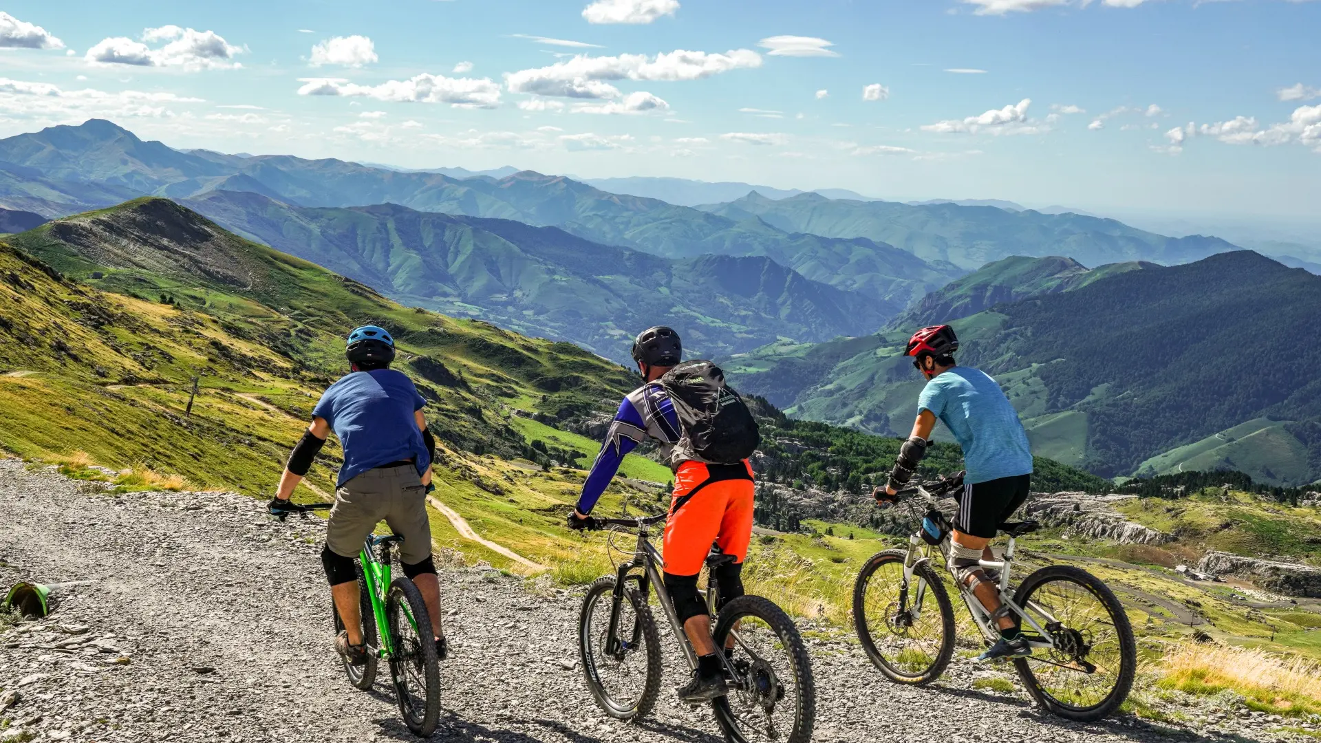 VTT Enduro départ de l'Arlas