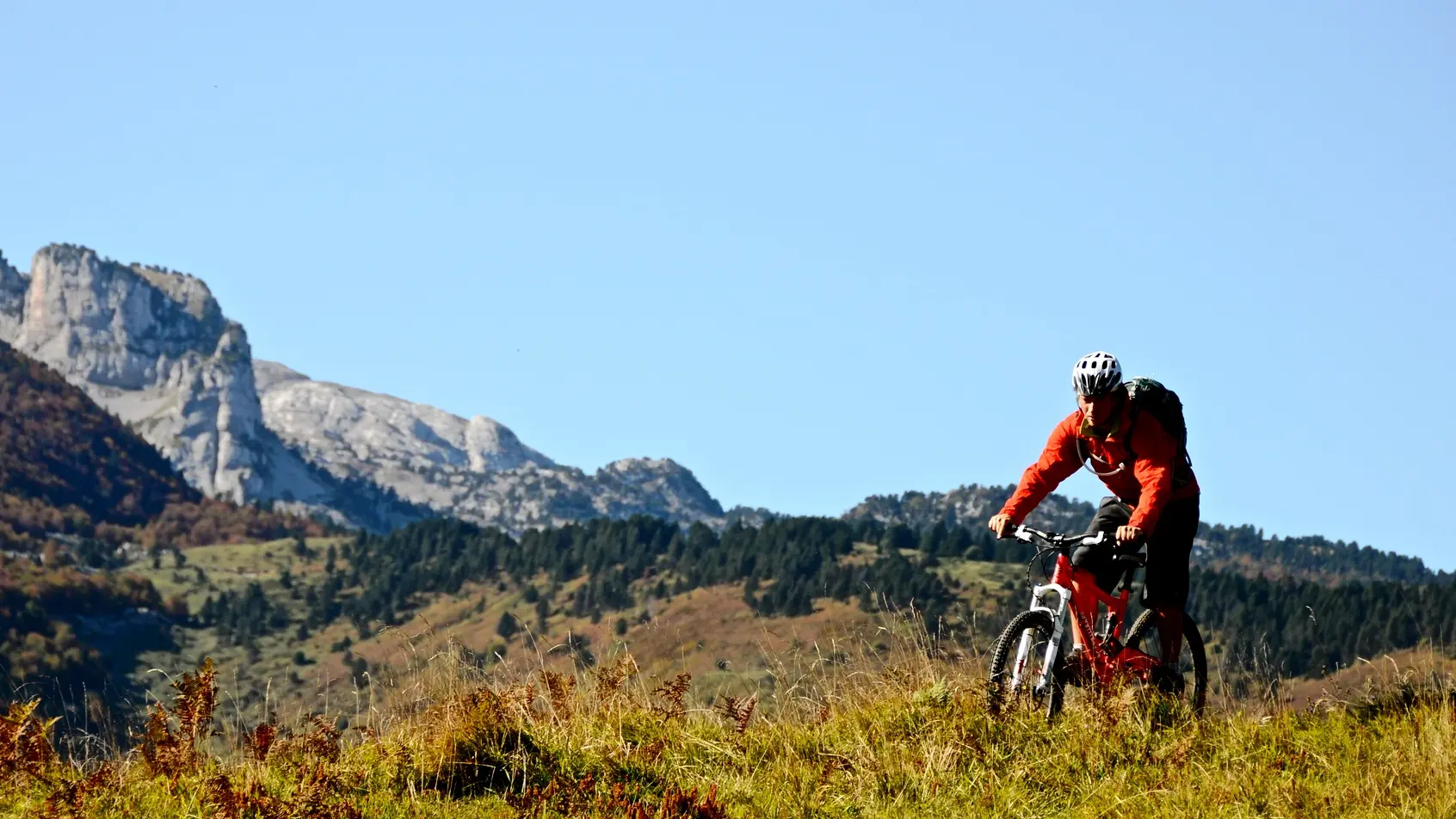 Chemin de Pirait à VTT