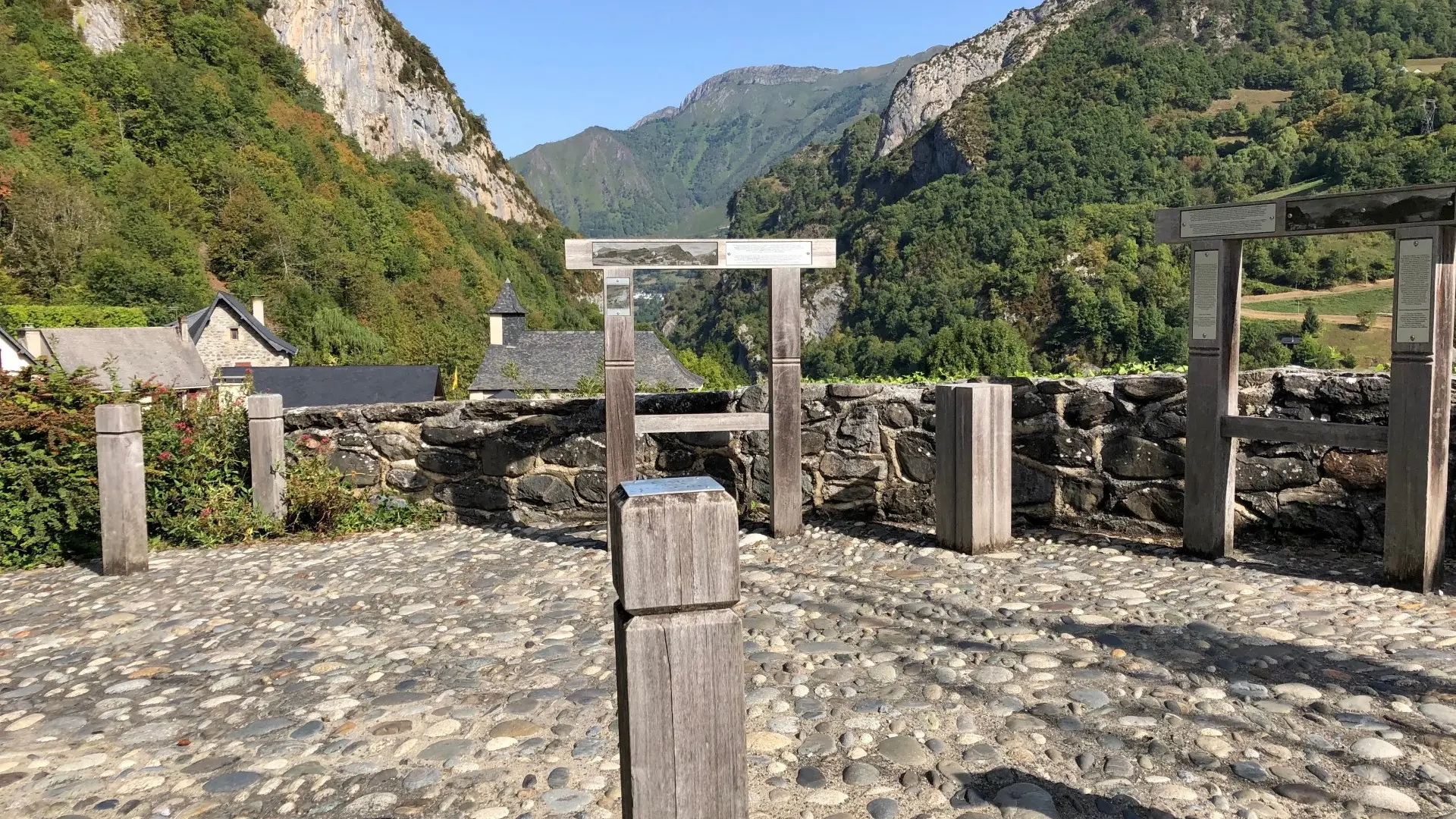 Village de Borce en vallée d'Aspe