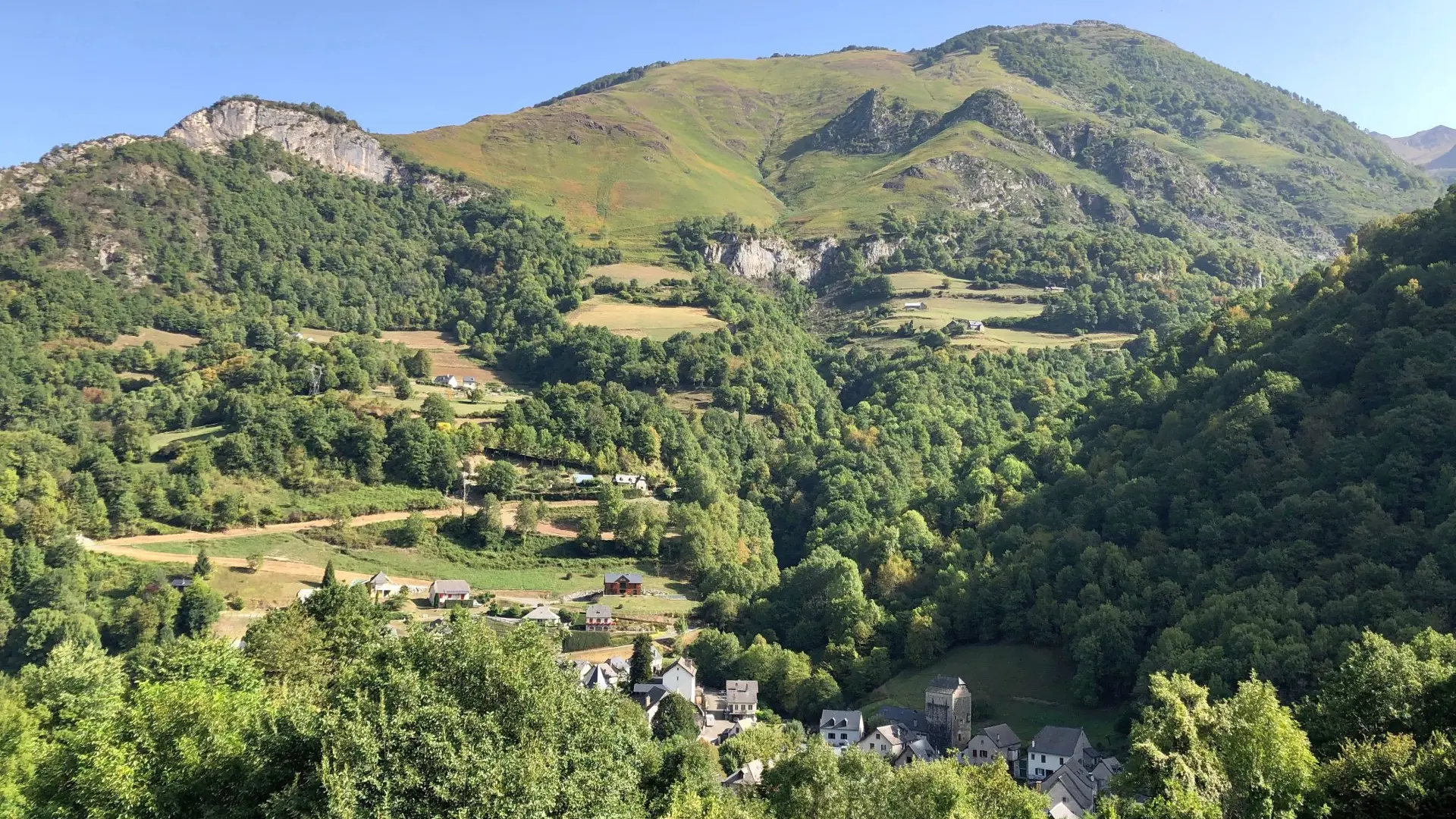 Village de Borce en vallée d'Aspe