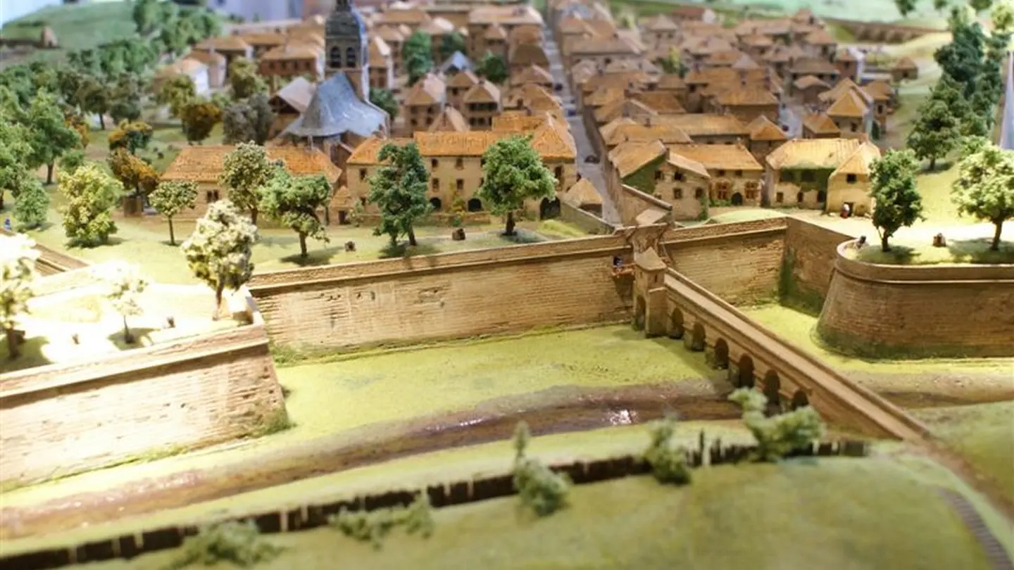 Maquette de Navarrenx