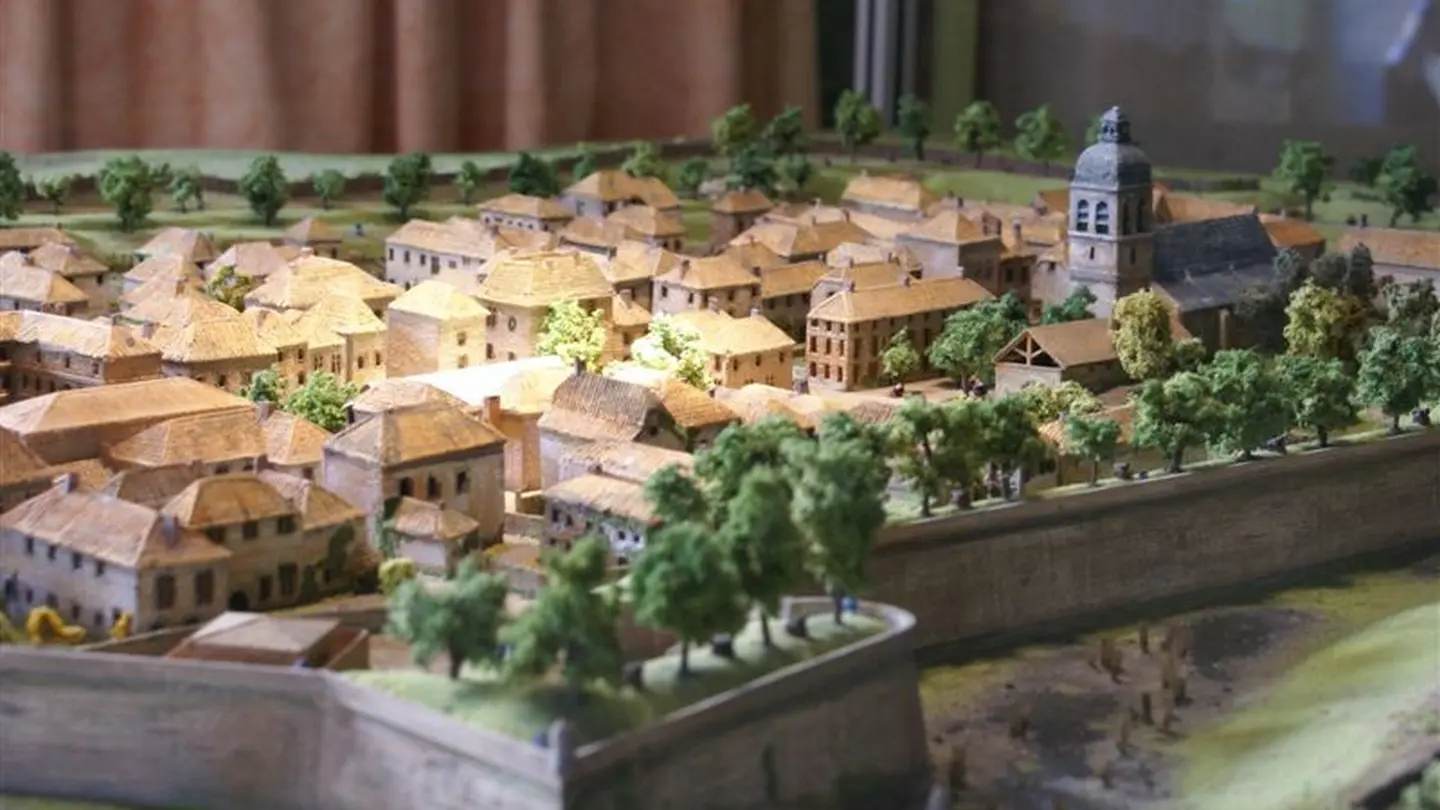 Maquette de Navarrenx