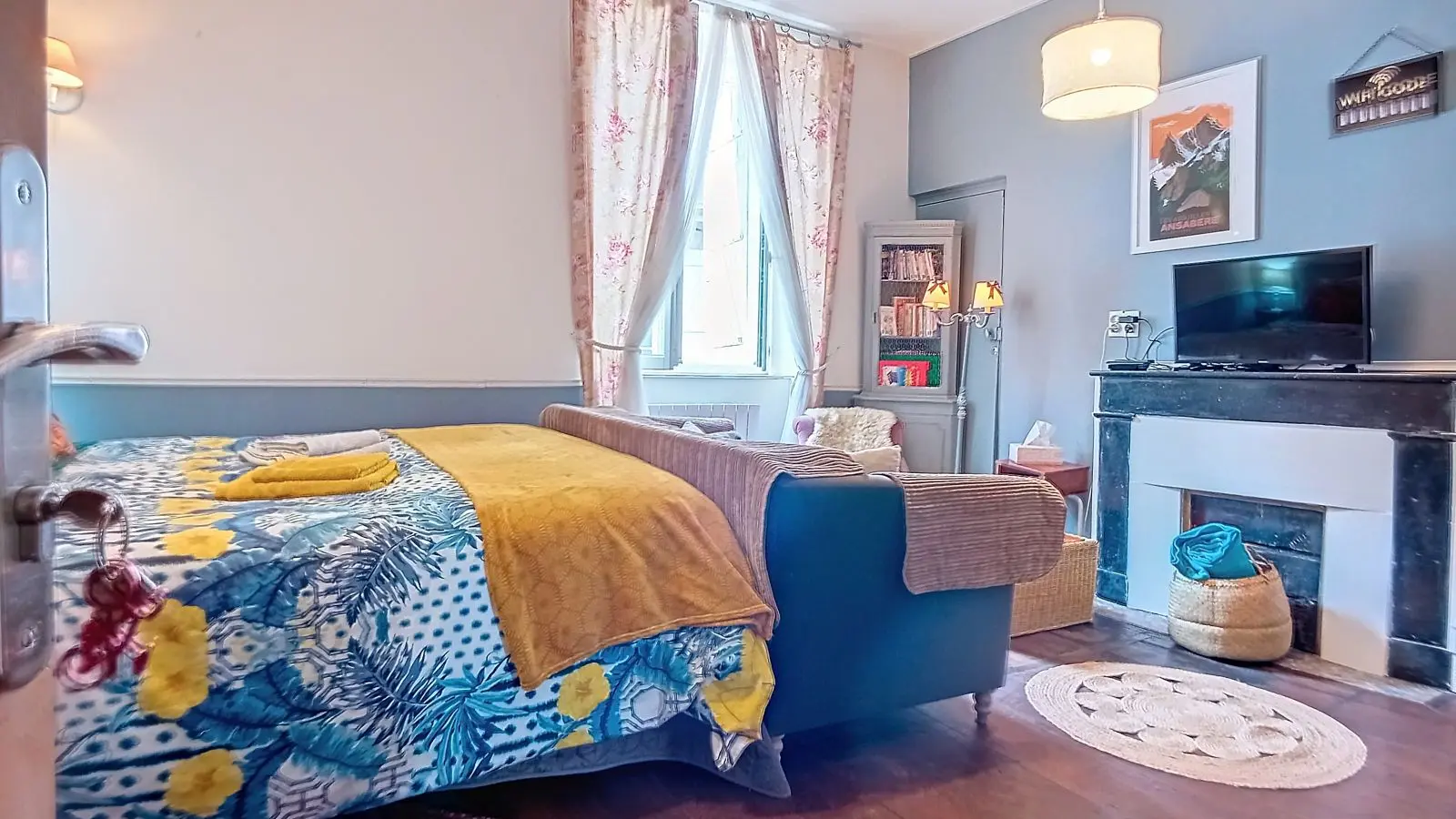 Vue depuis l'entrée