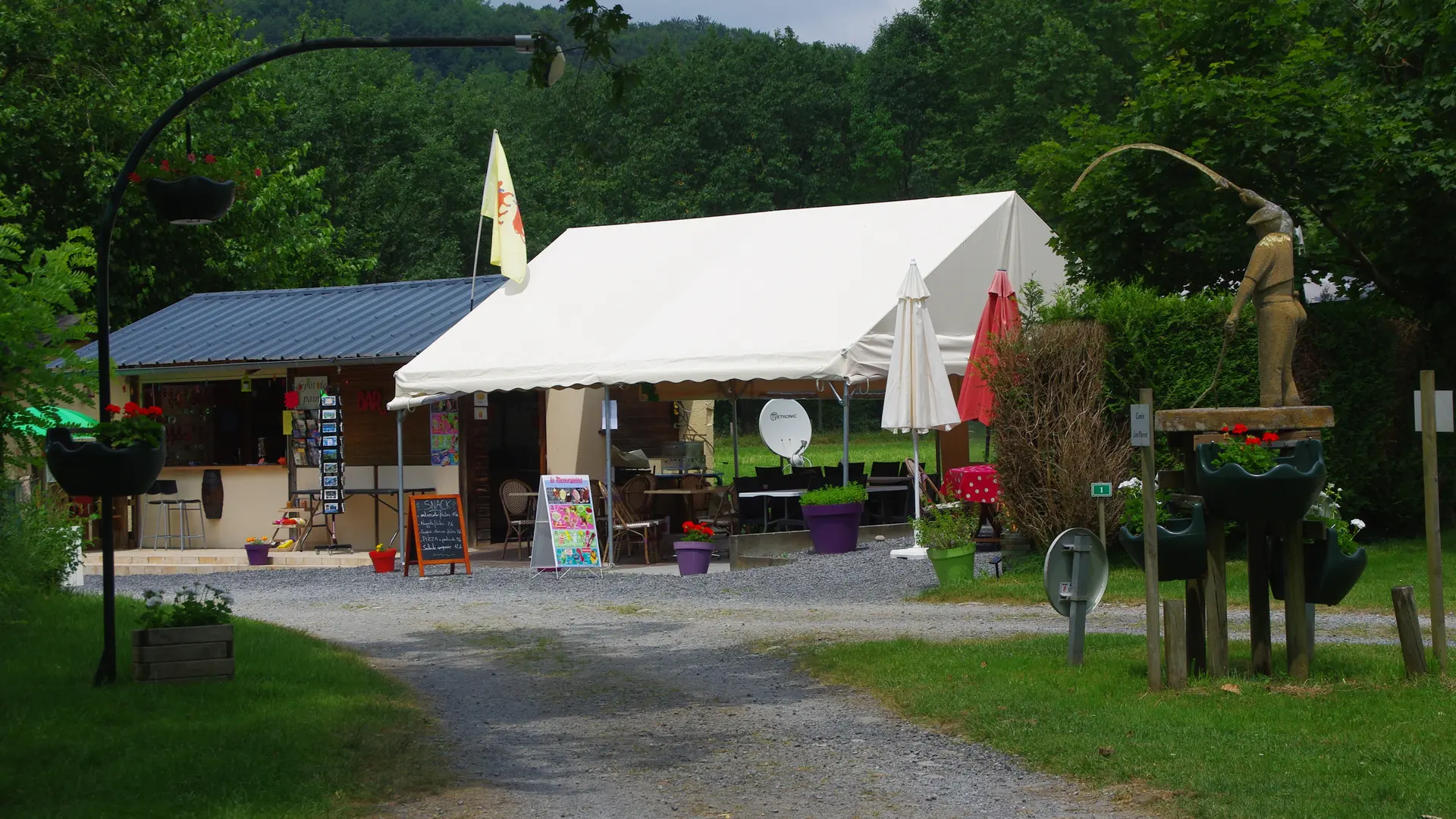 bar et snack Camping Pyrénées Passion