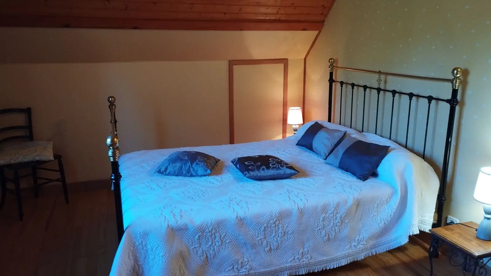 Chambre lit double