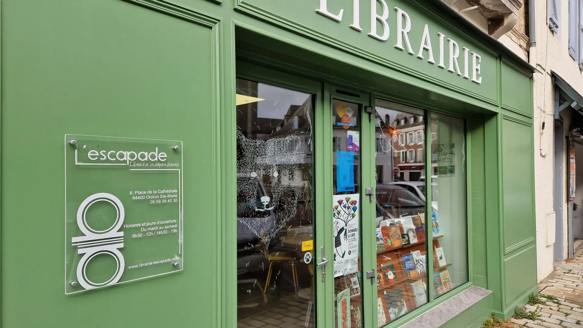 L'Escapade à Oloron Sainte-Marie, librairie généraliste de quartier