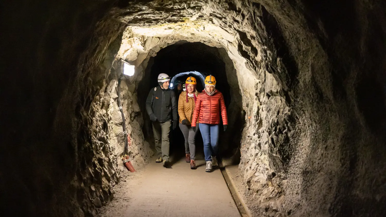 salle de la Verna-tunnel