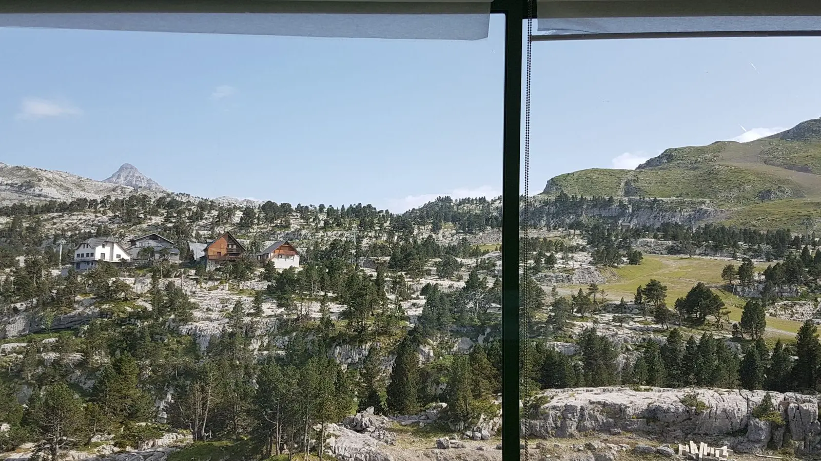 vue depuis la loggia en été