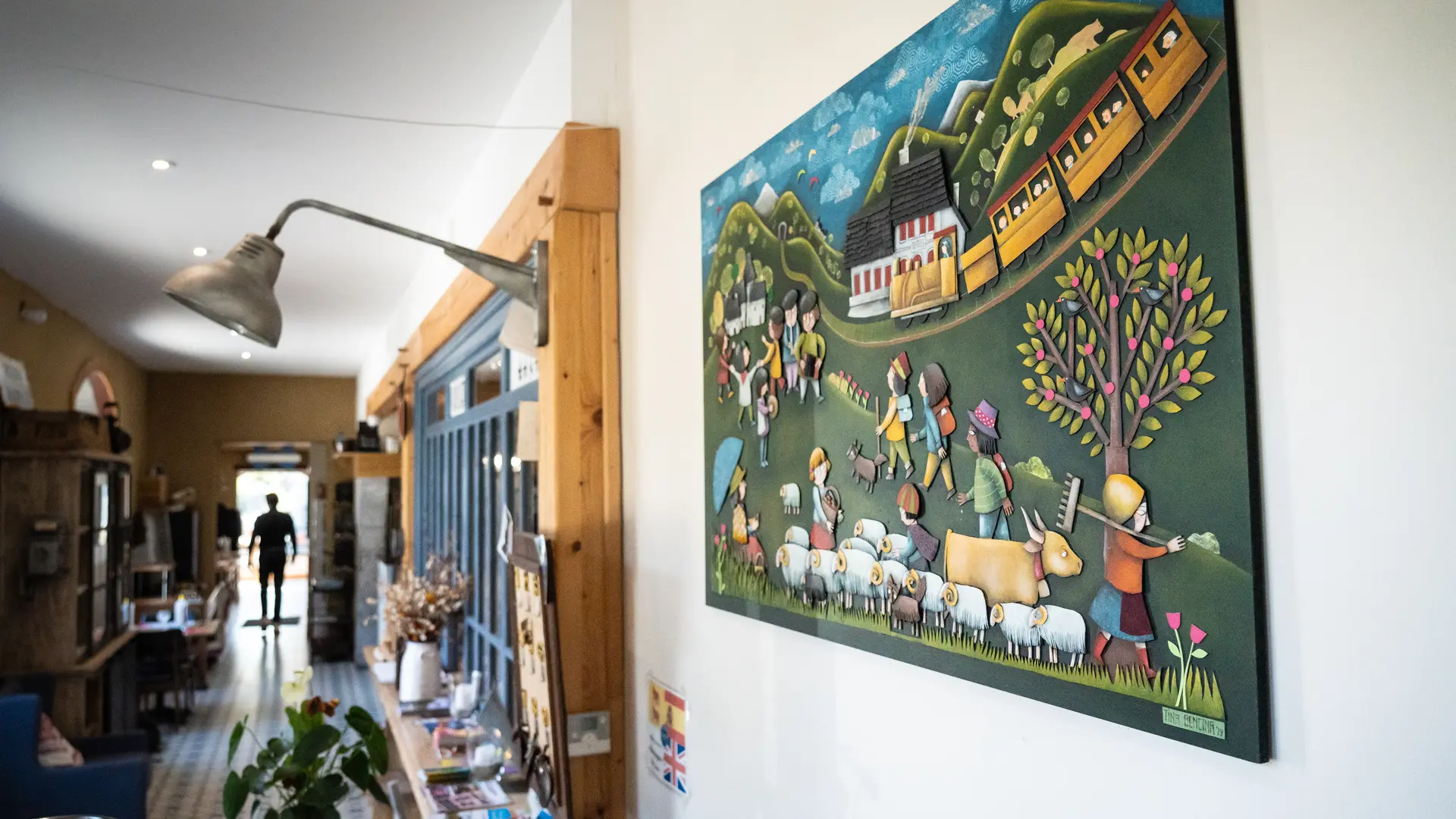 Hall Accueil Auberge Spa Transhumance & Cie