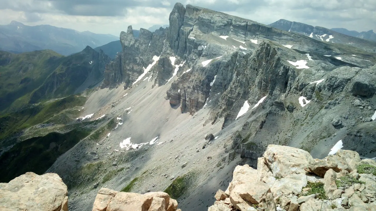 Randonnée en haute montagne