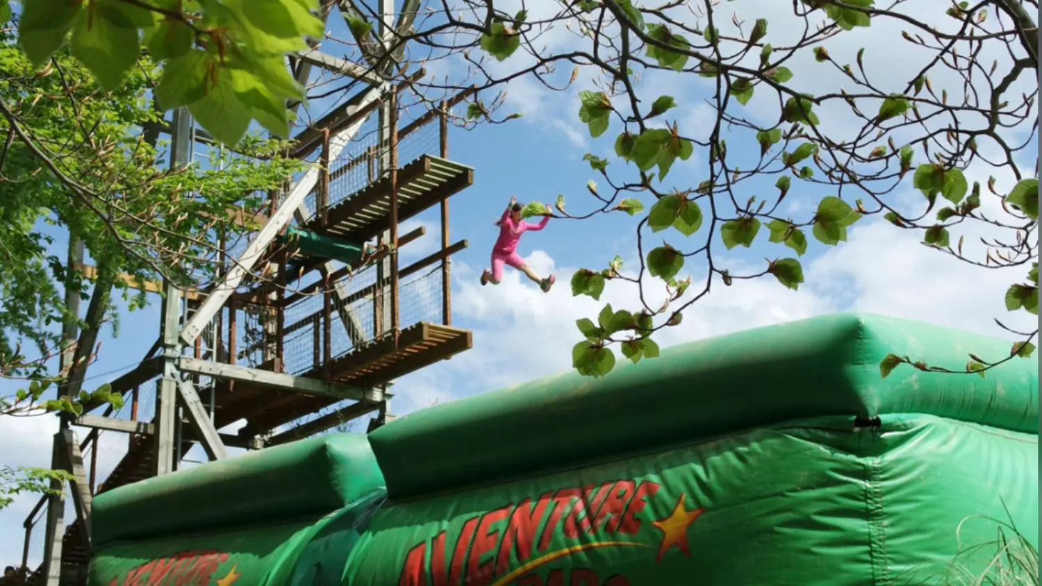 Airbag à Aventure Parc®Aramits