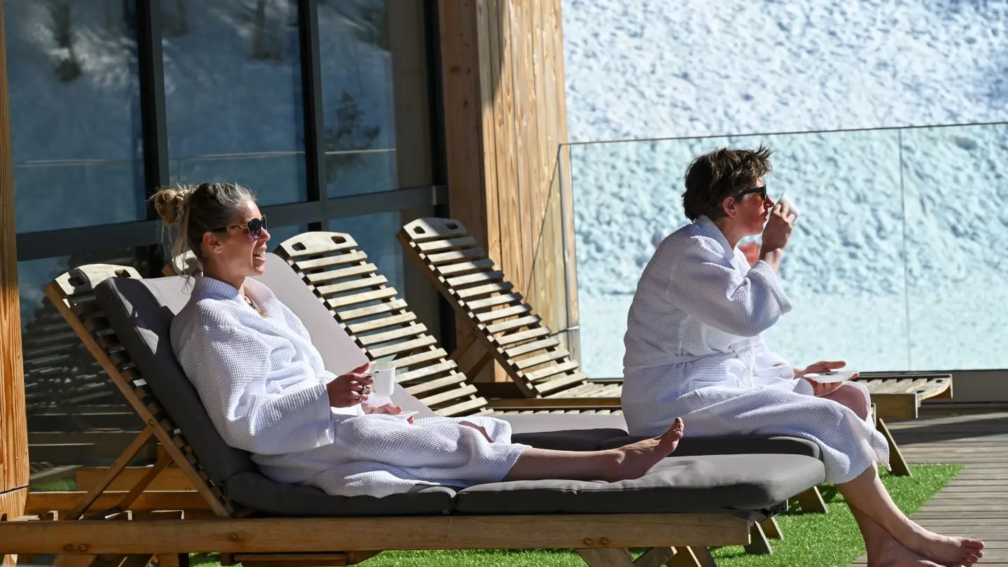 Espace bien-être sauna et jacuzzi à l'Espace Somport