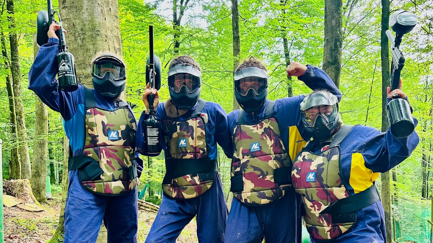 Paintball à Aventure Parc®Aramits