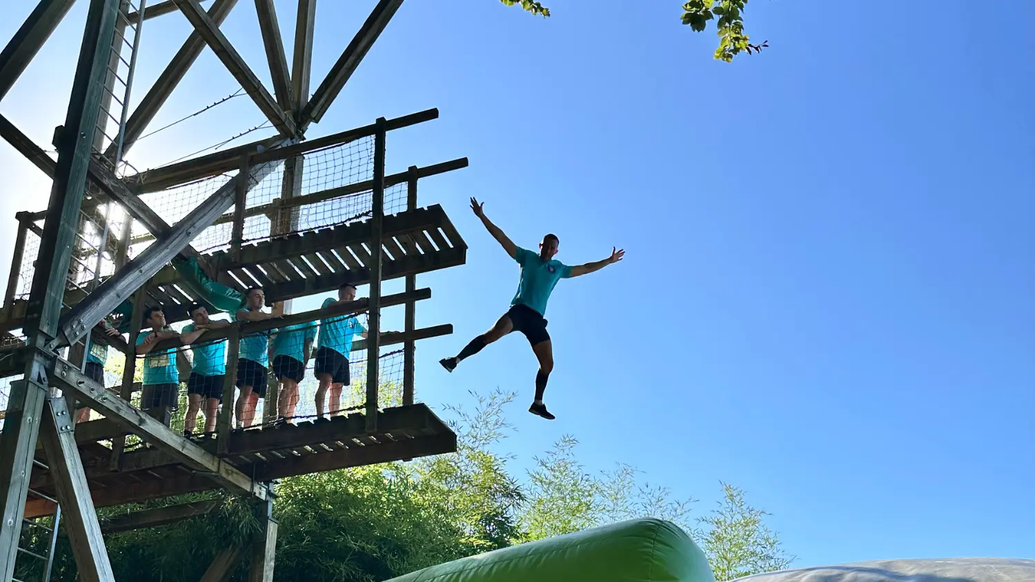 Airbag à Aventure Parc®Aramits