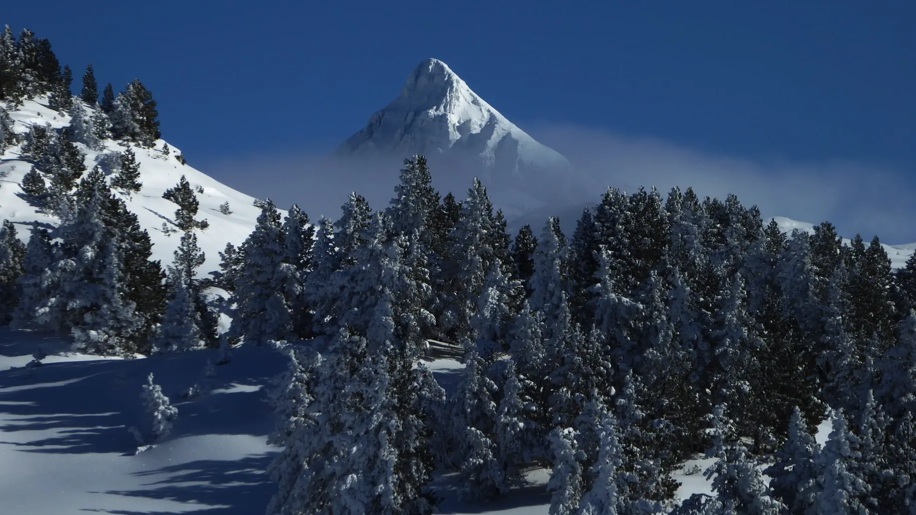 Vue sur le Pic d'Anie à La Pierre Saint-Martin