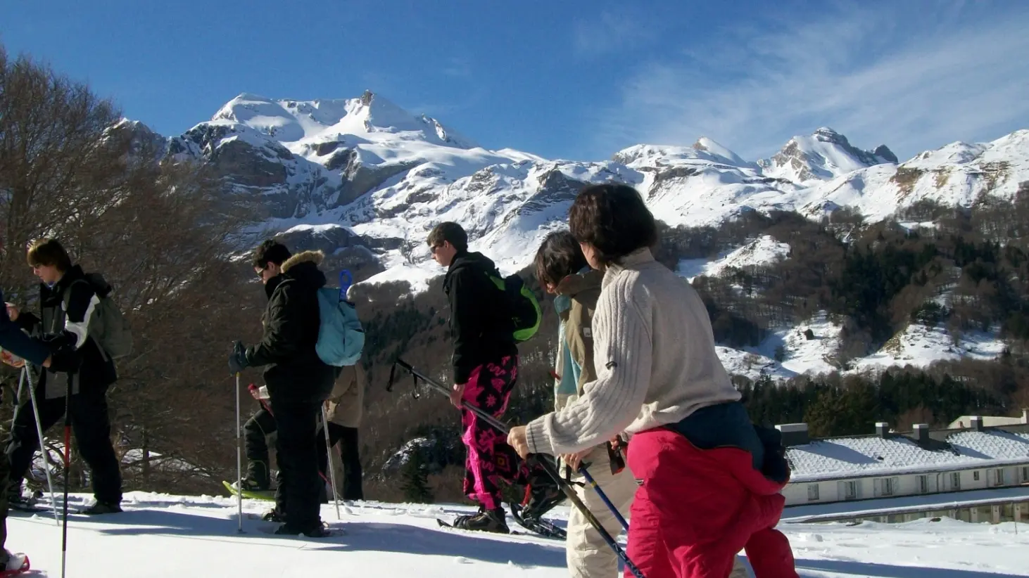 Sortie raquettes à neige en vallée d'Aspe