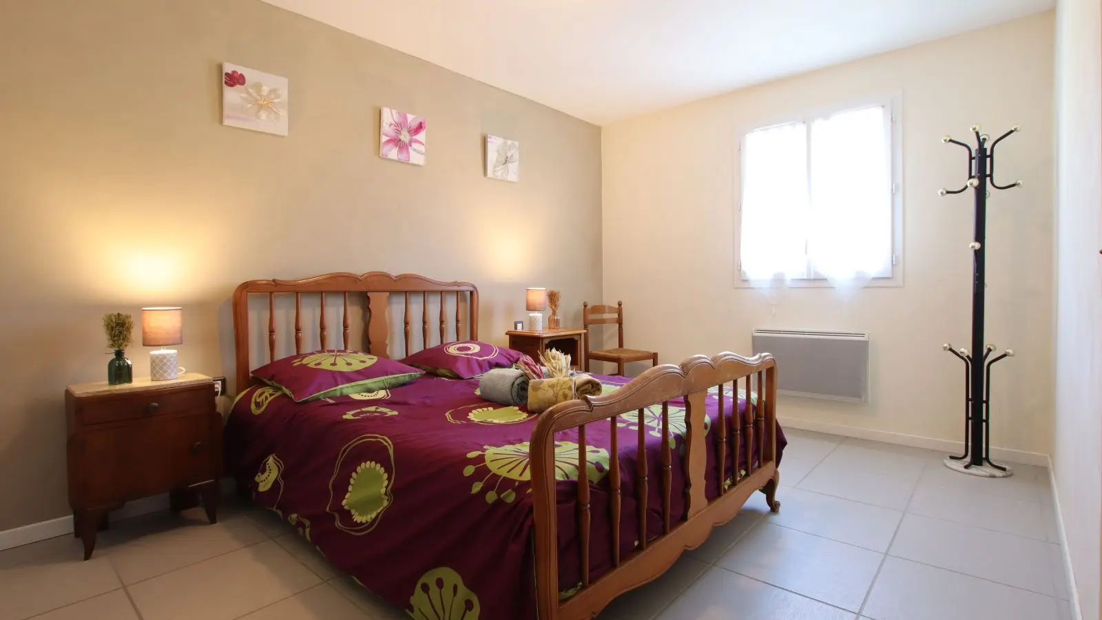 Autre vue chambre taupe,, 1lit double