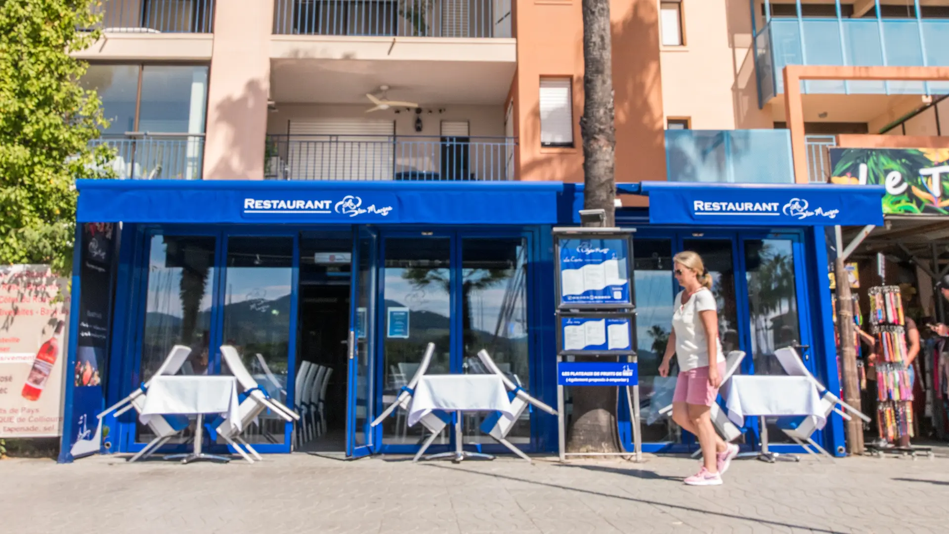 FRANCE - ARGELES SUR MER - RESTAURANT - BLEU MARINE