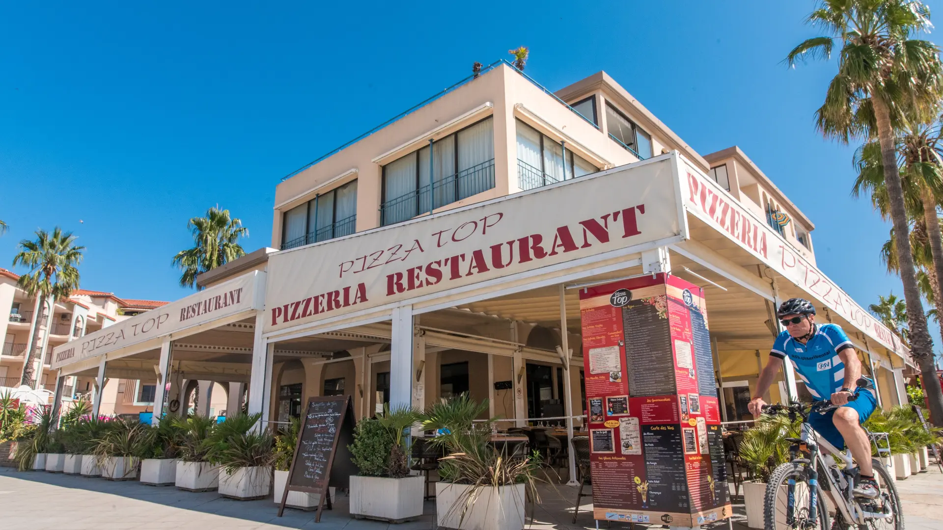 FRANCE - ARGELES SUR MER - RESTAURANT - PIZZA TOP