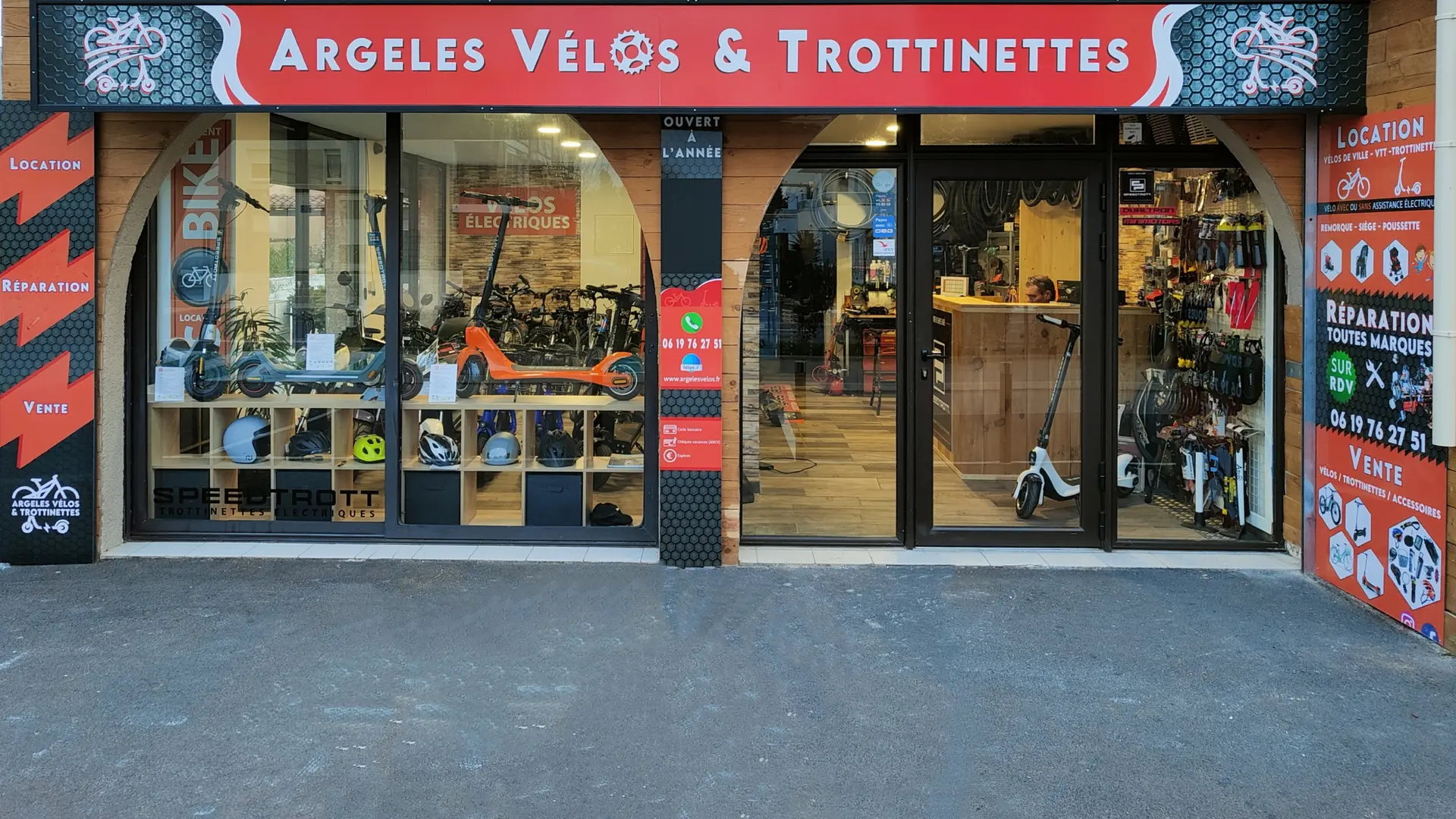 ARGELES VELOS ET TROTINETTES