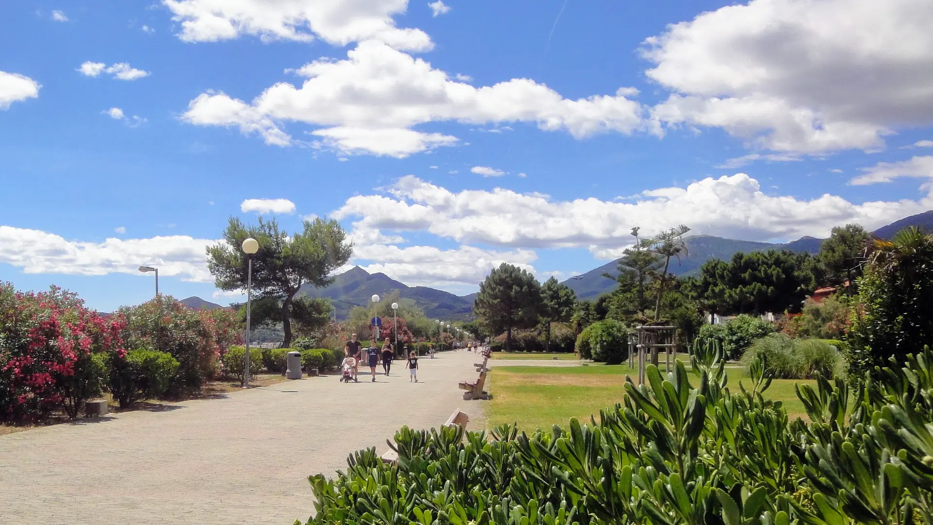 La promenade Plage argeles