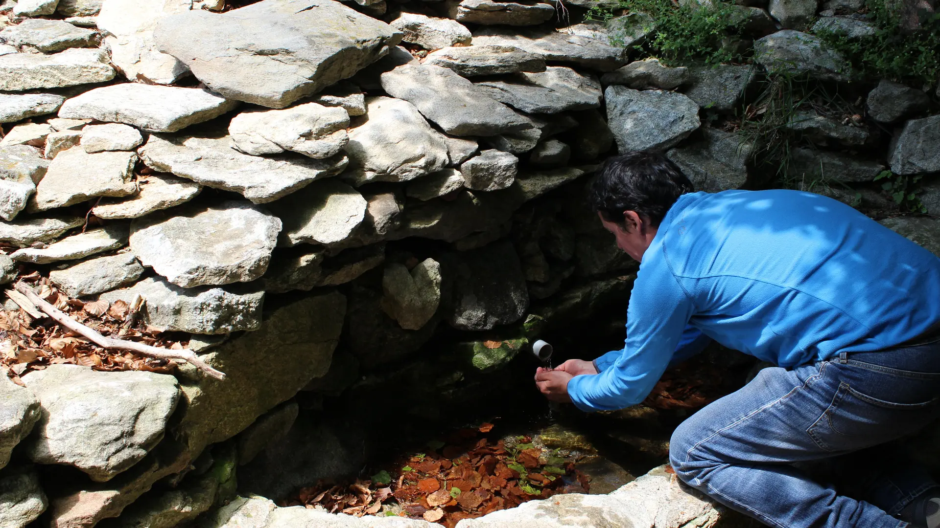 Argelès- Randonnée la transfrontaliere source de la Massane