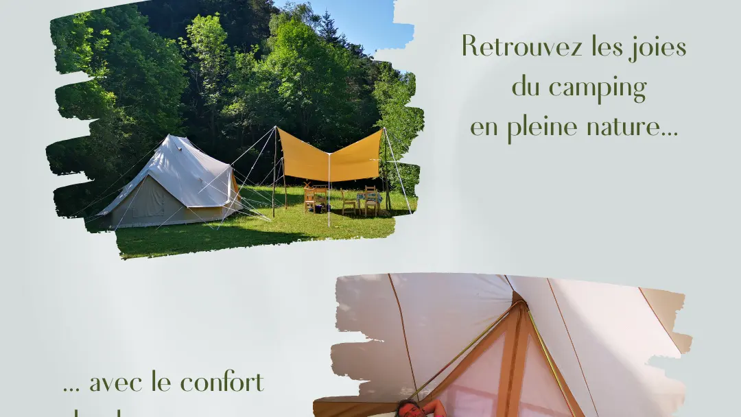 Hébergement en glamping