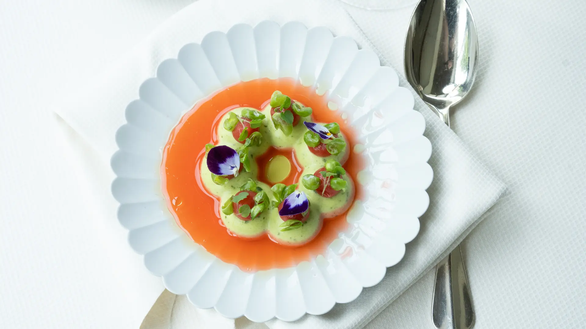 Dessert restaurant gatsronomique Alcôve